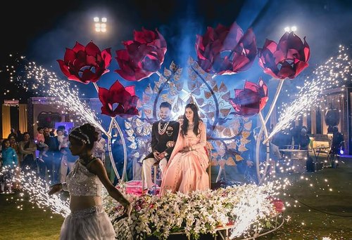 best bride groom entry theme navi-mumbai