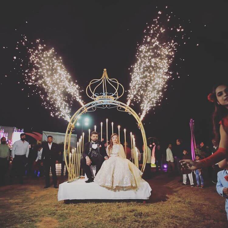 bride groom entry navi-mumbai