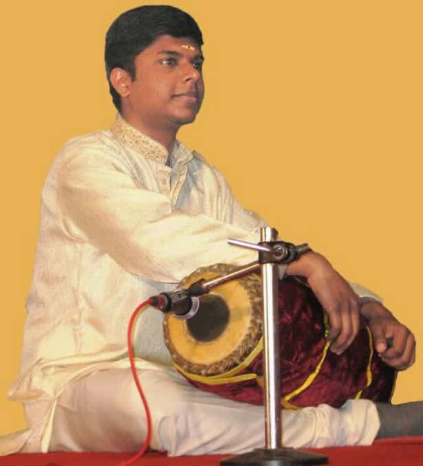 famous mridngam player navi-mumbai